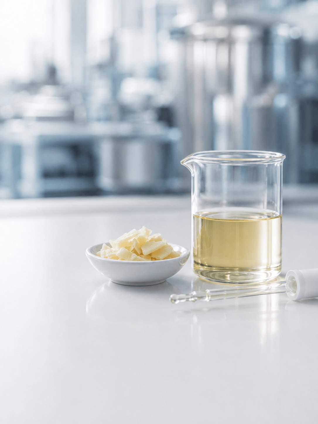 Editorial pharma image — cosmetic raw materials