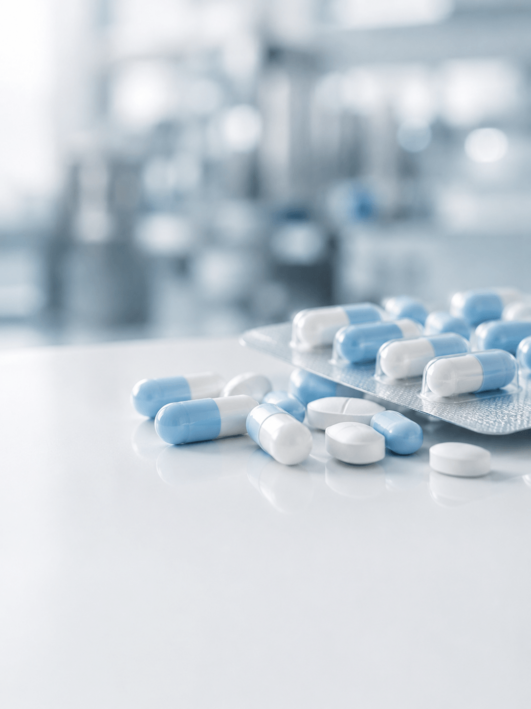 Editorial pharma image — human APIs